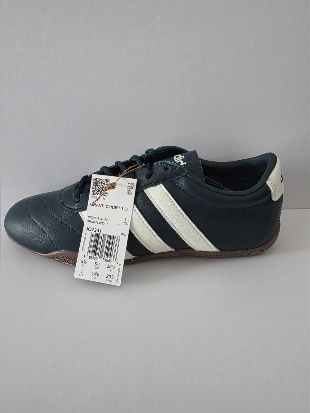 Adidas Grand Court Lo Women Size 7 New With Box